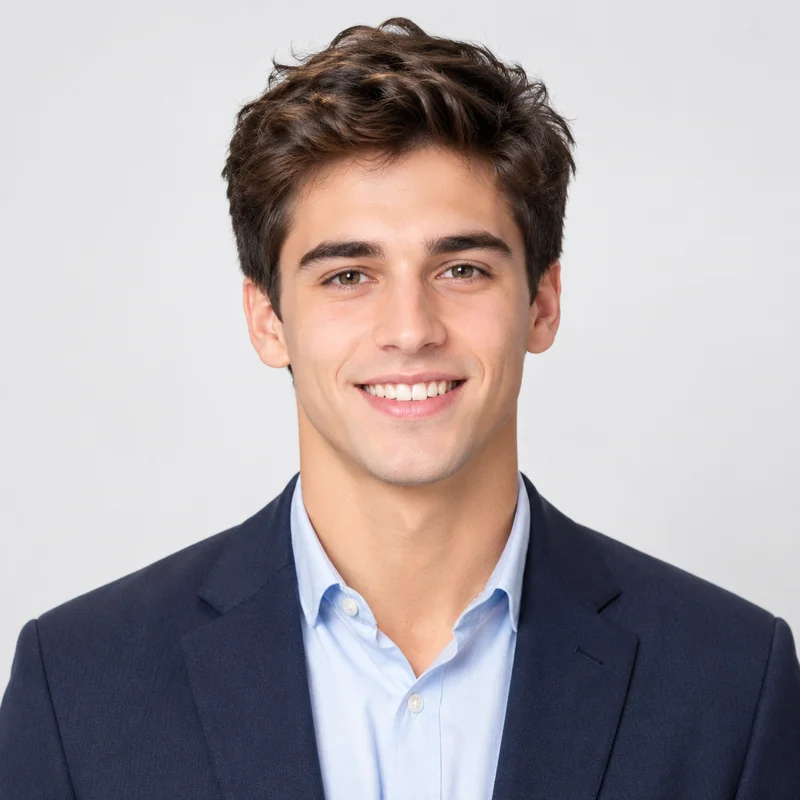 Modern Professional yearbook style example